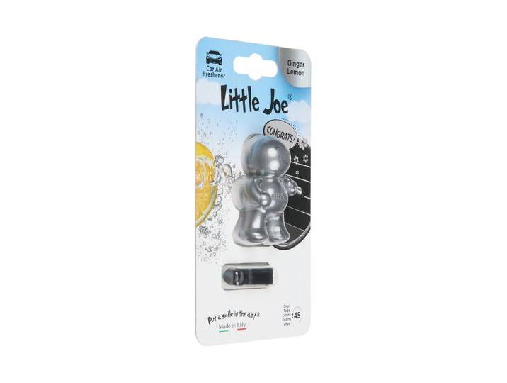 Little Joe Lufterfrischer OK Metallic Ginger Lemon silber