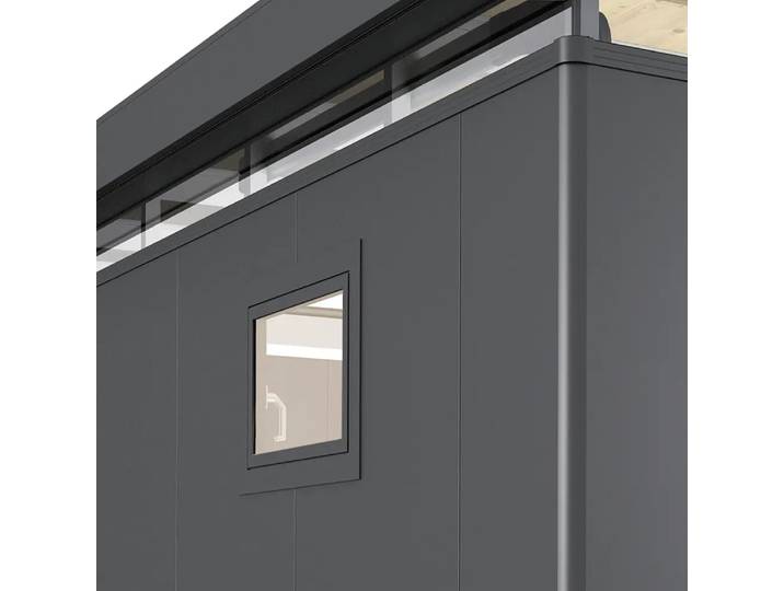 Fenster CasaNova, Biohort, dunkelgrau, Metall