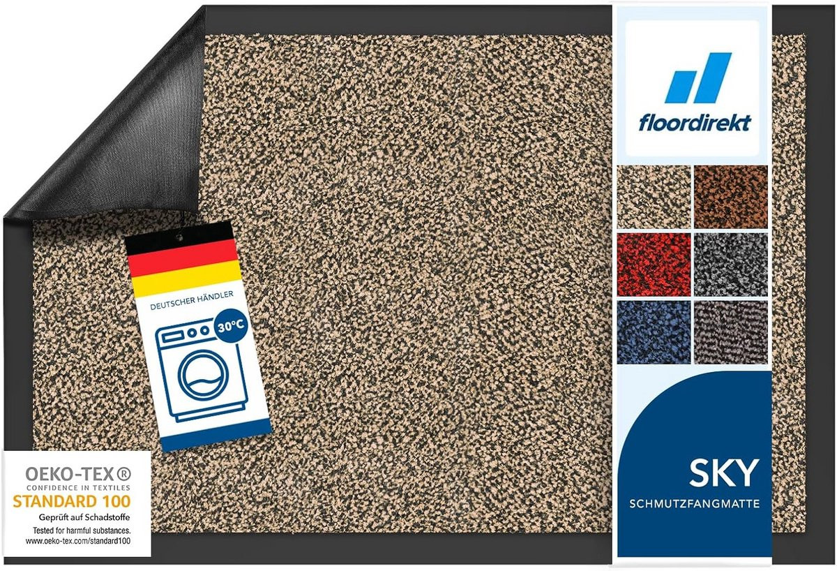 Wasbare deurmat met antislip en vuilwerende eigenschappen voor volwassenen