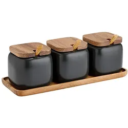 Ladelle Keramik ESSENTIALS Dosen - 3er Set