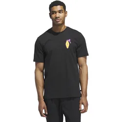 adidas T-Shirt Chip in NYC, schwarz