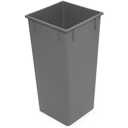 Müllex Behälter S-LINE 60-Liter, Abfalleimer, Grau