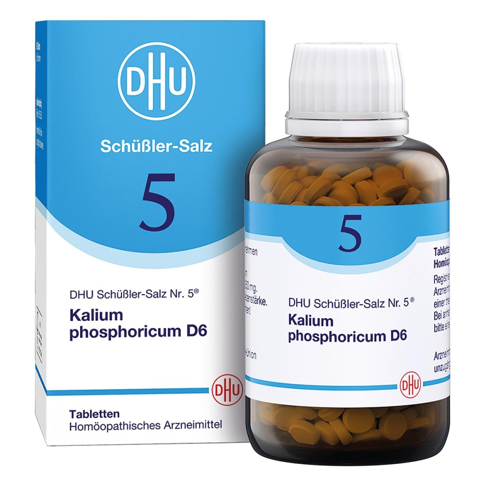 DHU-Arzneimittel GmbH & Co. KG DHU Schüßler-Salz Nummer 5 Kalium phosphoricum D6 Tabletten 18182591