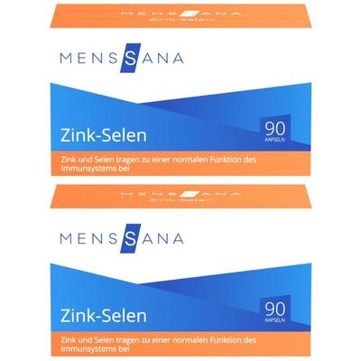 Zink Selen MensSana Kapseln 2x 2x90 St