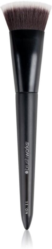 Brushworks Flat Top Contour Brush pinceau contouring type NO. 11 1 pcs