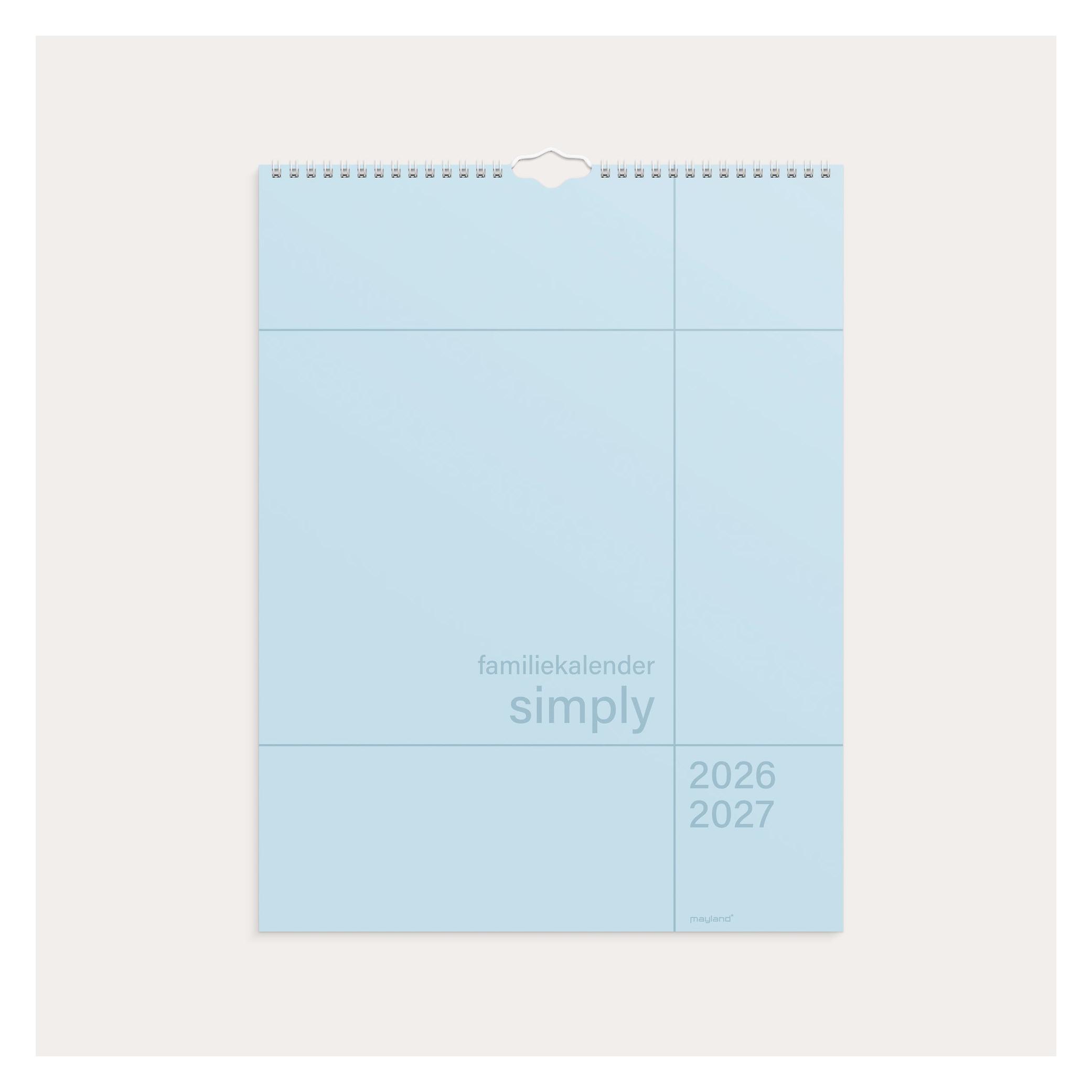 Mayland-Burde Studie Familiekalender Simply 2026/2027 (27808500)