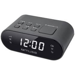 Muse M-10 CR Radiowecker UKW, FM UKW Weckfunktion Schwarz
