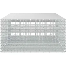 vidaXL, Steinkorb, Gabion mit 3,5 mm Draht und 5x2,5 cm Maschen 150x100x50 cm