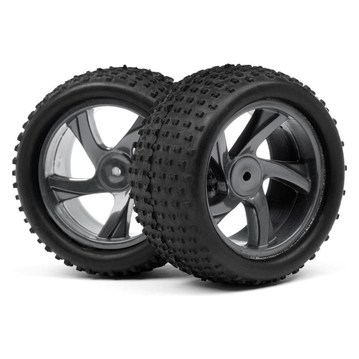 Maverick ION 1/18 Truggy Wheel and Tyre Assembly XT) (MV28047)