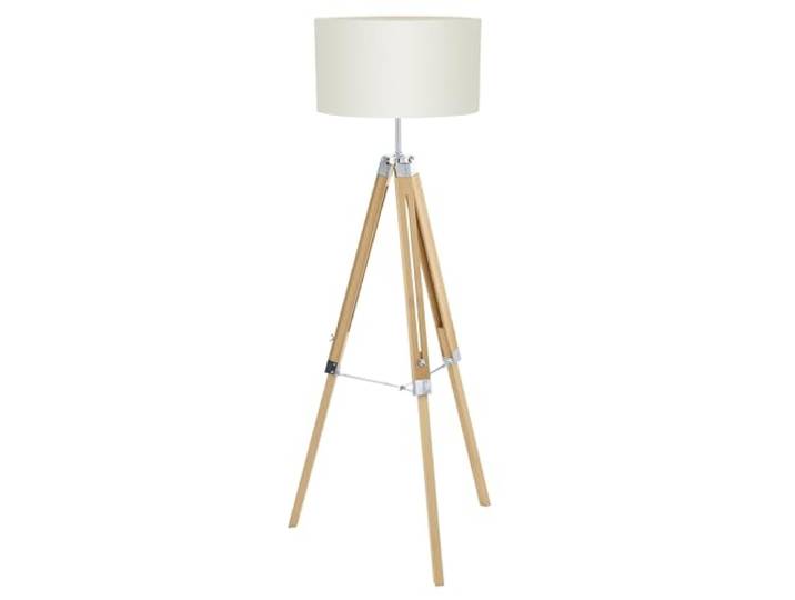 EGLO Driepoot vloerlamp Lantada, vintage woonkamerlamp