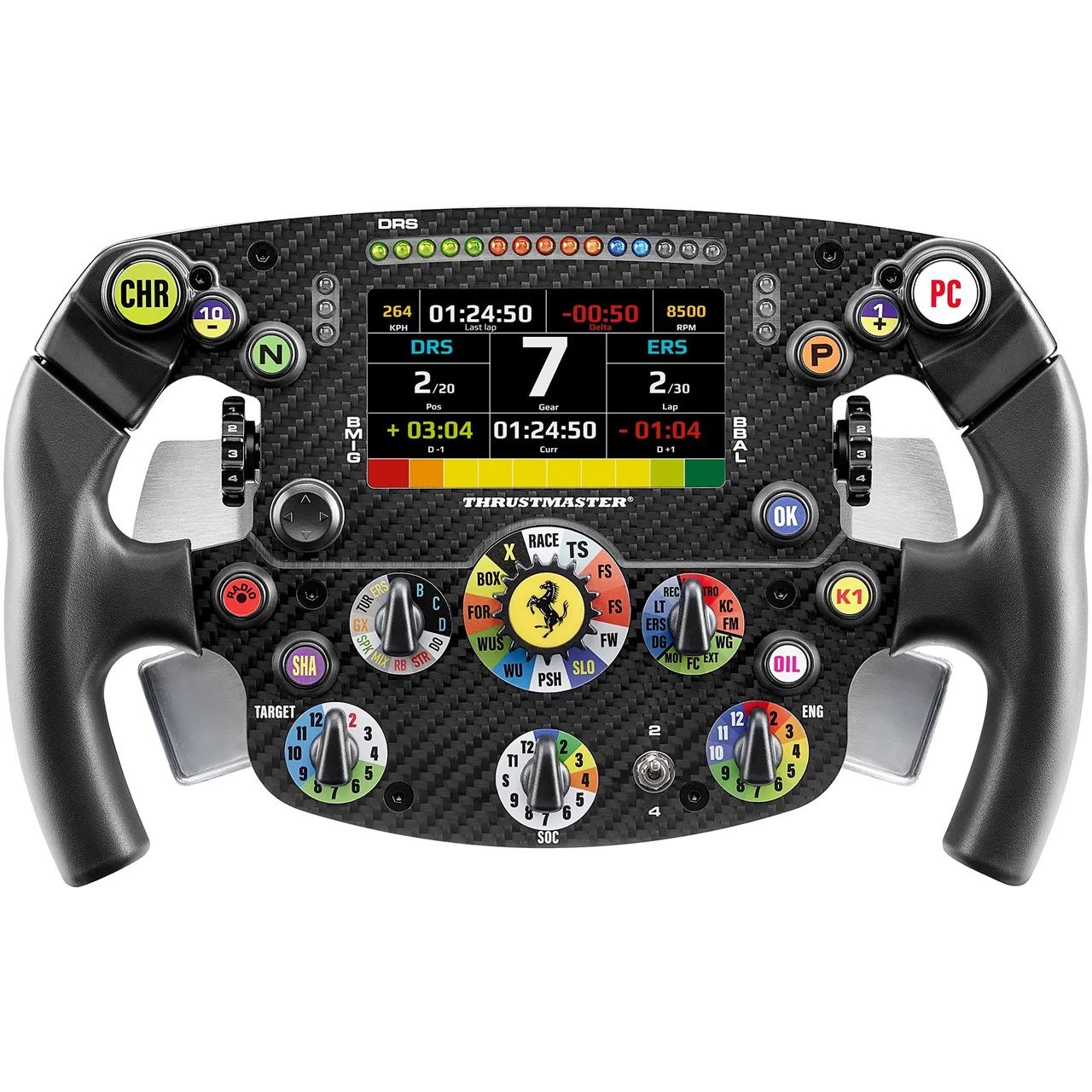 Thrustmaster Formula Wheel Add-On Ferrari SF-25 Edition, Formel-Lenkrad, Quick-Release - schwarz
