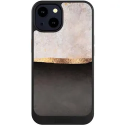 Nivocase Hülle für Apple iPhone 14 Handyhülle NIVOcore Case Schwarz Abstrakt Black & White Trends (Apple iPhone 14), Smartphone Hülle, Schwarz