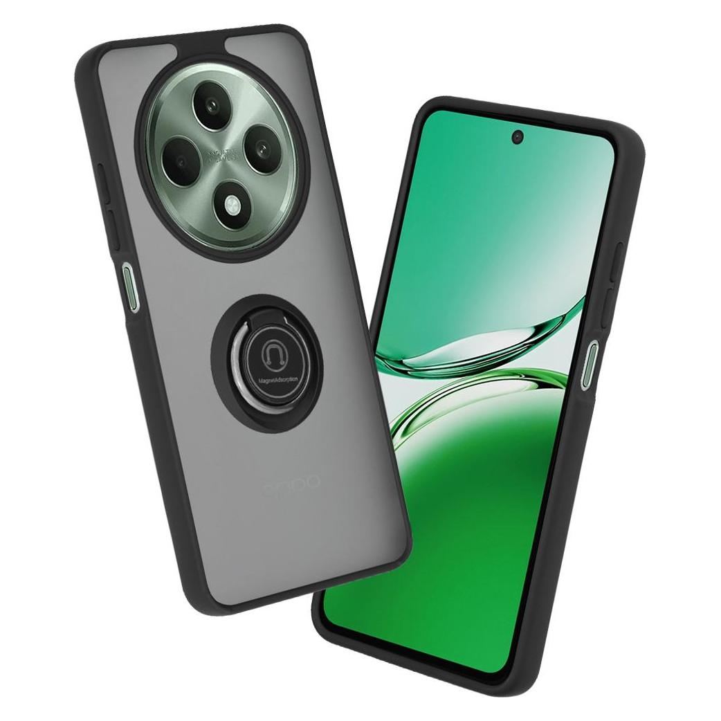 Techsuit - Glinth - Oppo Reno12 F 4G / Reno12 F 5G / Reno12 FS 4G / Reno12 FS 5G - Black (Oppo Reno12 F 5G) (56362217)