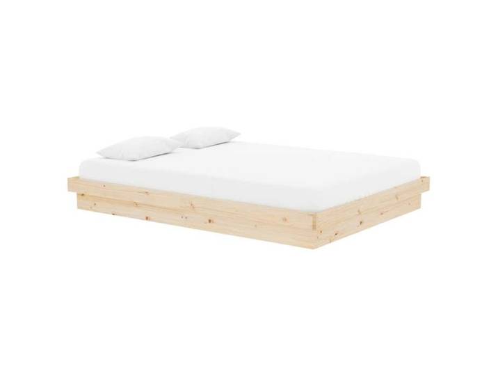 Magnifique Cadre de lit bois - Lit 2 personnes - SARAZYJ - Meuble de chambre - sans matelas - bois massif - 461607