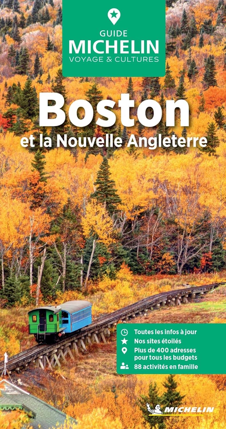 Guide Vert - Boston et la Nouvelle Angleterre - Édition 2024   Michelin