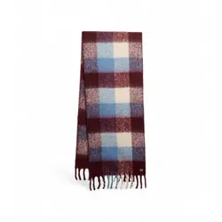 Superdry Unisex. W9310084A Schal Karo kastanienbraun (OSFA), Lässig, Polyester