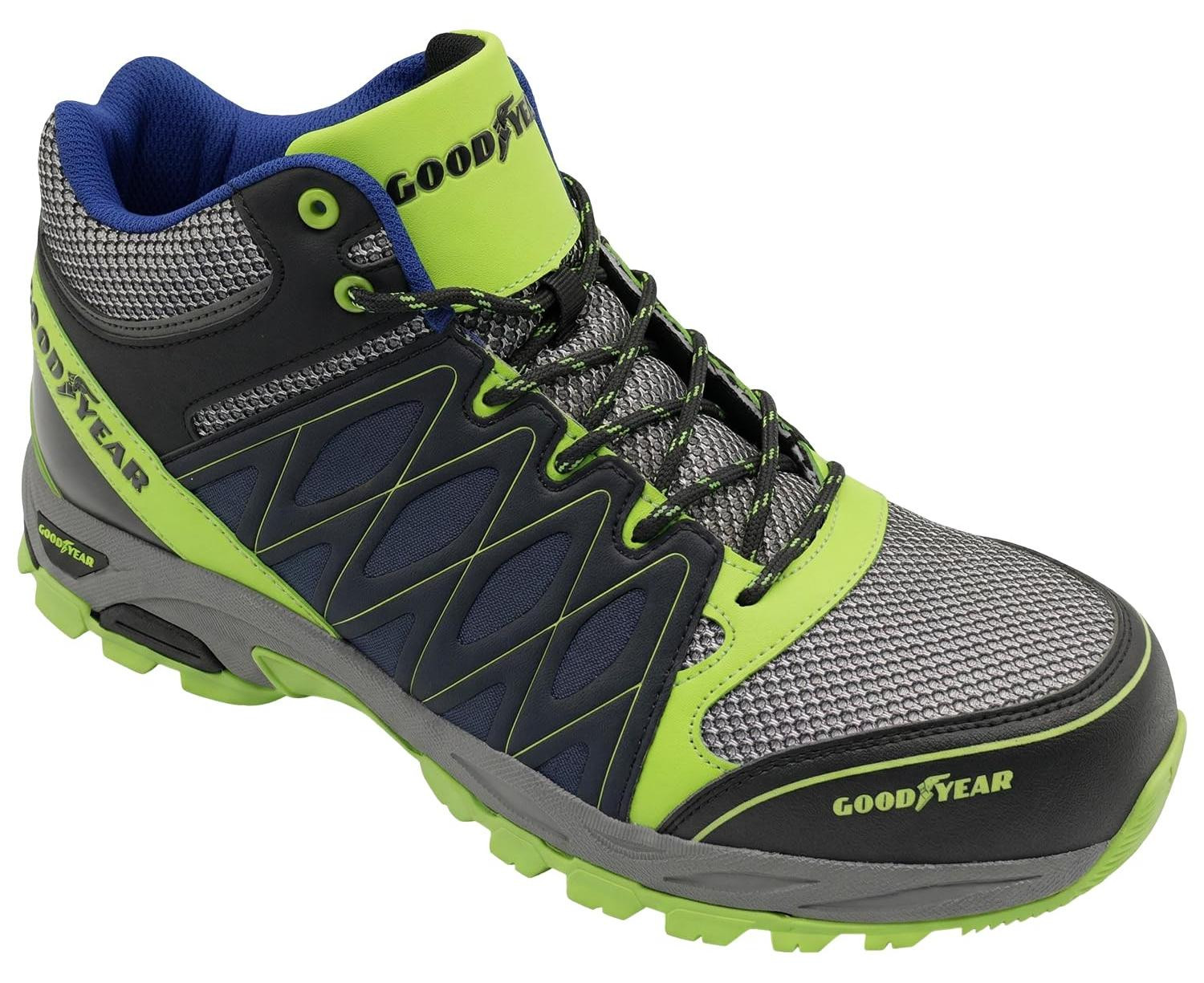 Goodyear S1 P veiligheidsschoenen zwart/meerkleurig maat 43