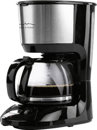 Maxxmee Barista Kaffeemaschine Schwarz, Silber Fassungsvermögen Tassen=10 Glaskanne