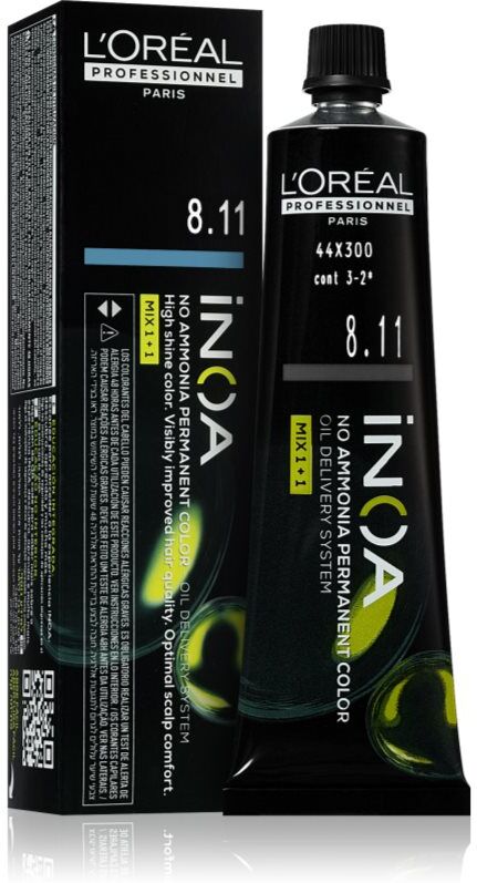 L’Oréal Professionnel Inoa Permanent-Haarfarbe ohne Ammoniak Farbton 8.11 60 ml