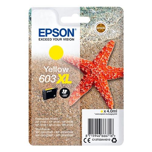 Epson Patrone 603XL T03A4 4 ml XL gelb