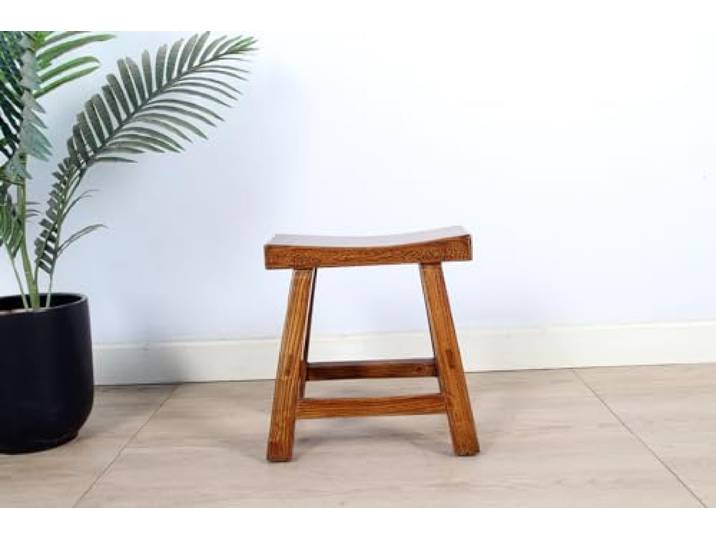 Yajutang Sitzhocker Holzhocker Meditationssitz