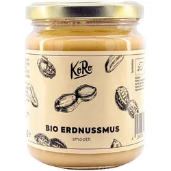 KoRo Erdnussmus smooth bio 250g