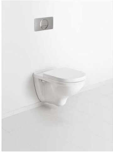 Villeroy und Boch Villeroy & Boch O.Novo Wand Tiefspül WC 5660H101   Combi Pack, weiss, WC + WC-Sitz