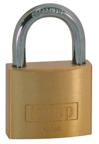KASP K12025A1 Vorhängeschloss 25mm gleichschließend Goldgelb Schlüsselschloss