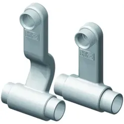 Weitzel Hku Heizkörperanschluss 1015 15 L, Ø 15 mm, 2-tlg., Messing, zum Löten, für Kupferrohre