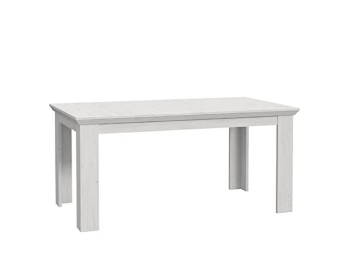 Newroom Esstisch ausziehbar Pinie Weiß 160-205 cm Esszimmer Küchentisch