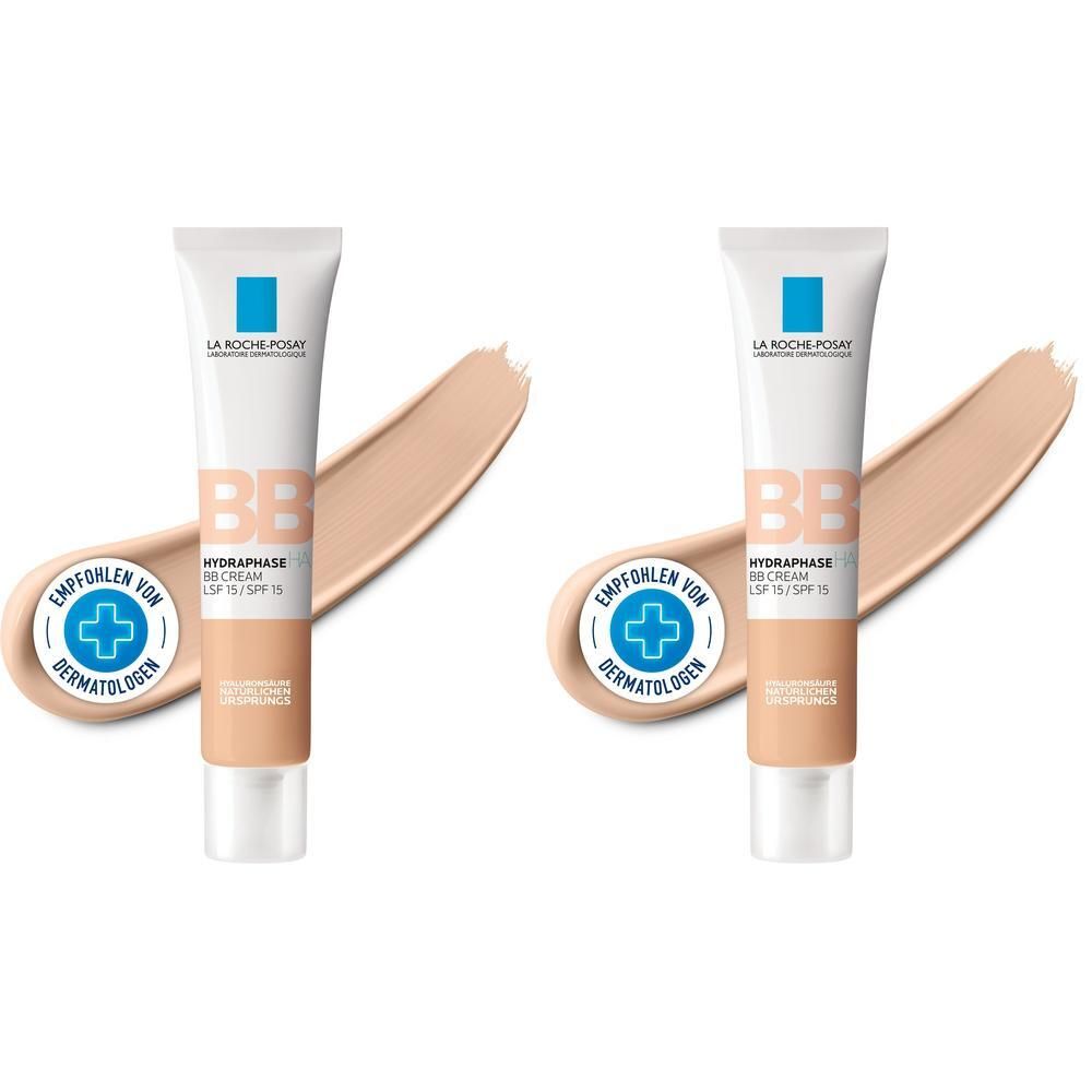 Roche-Posay Hydraphase BB Creme hell 2x 2x40 ml