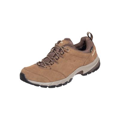 Wanderschuh MEINDL "Meindl El Paso GTX braun", Herren, Gr. 43, Synthetik, braun, Mesh, Veloursleder, unifarben, Schuhe Wanderschuh, Weicher Lederabschluss für höchsten Komfort beim Gehen