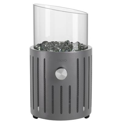 Feuerstelle TEPRO "Melura", grau (anthrazit), B:17cm H:30cm L:17cm, Feuerkörbe