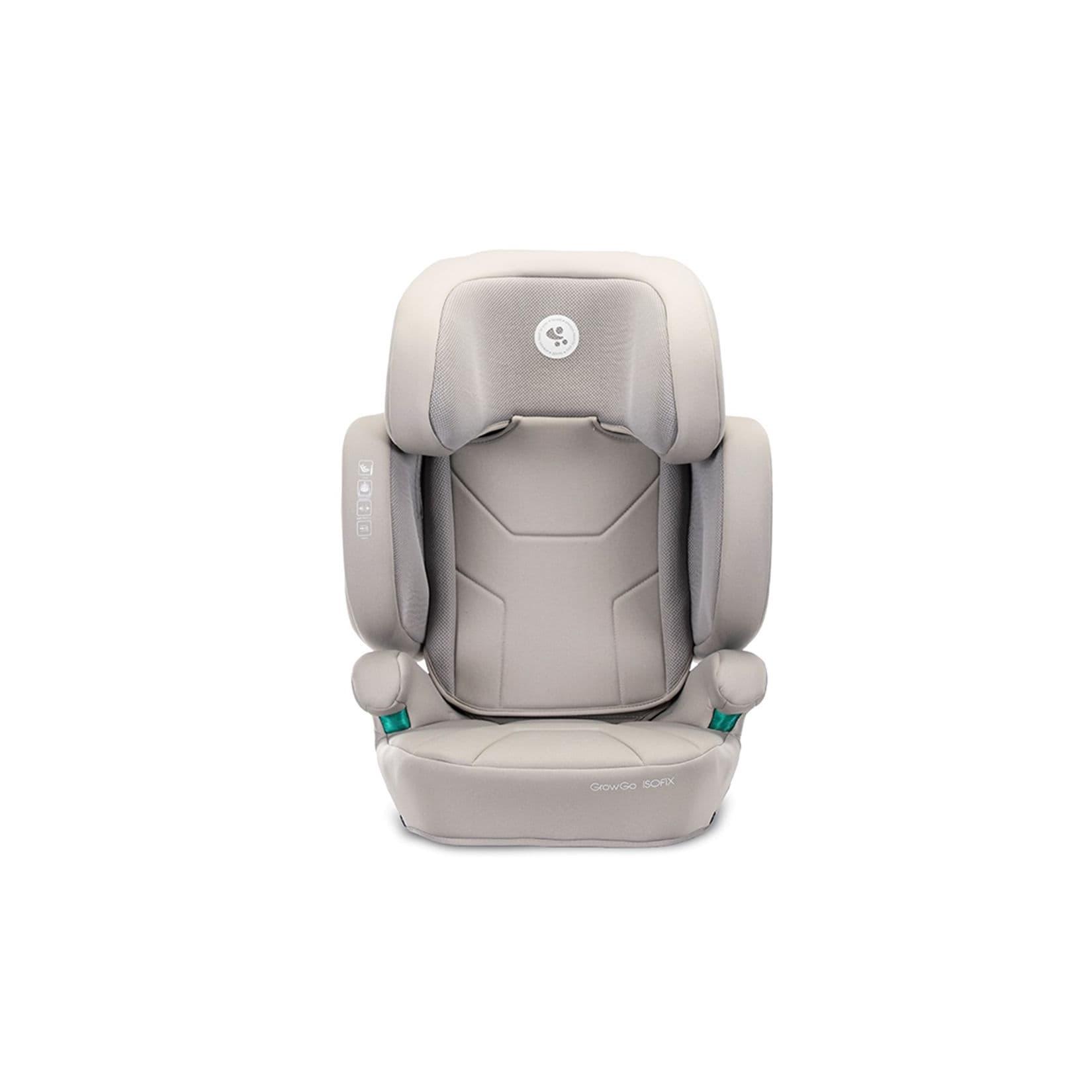 Lorelli Kindersitz Growgo Isofix i-Size 100x150cm Isofix klappbar Kopfstütze grau