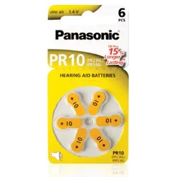 PR10/230 (PR70) 6er Blister Hörgerätebatterie