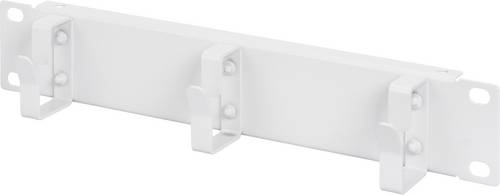 Digitus DN-10 ORG-1U 10 Zoll Netzwerkschrank-Kabelführung Festeinbau Geeignet für Schranktiefe: ab 300mm Lichtgrau (RAL 7035)