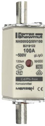Mersen 1B663.000000 NH-Sicherung Sicherungsgröße = 000 100A 500V