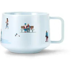 Tchibo - XL-Kaffeebecher - blau