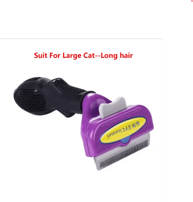 Inspire Picks FurCare Self Cleaning Pet Grooming Brush For Dogs & Cats cat L Long Hair