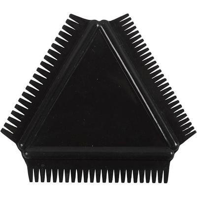 Creativ Company Struktur-Werkzeug, Größe 9 cm, Schwarz, 1 Stk