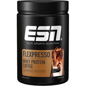 ESN Proteinpulver Flexpresso Protein Coffee, 908g, 20g Protein je Portion (30g), Chocolate