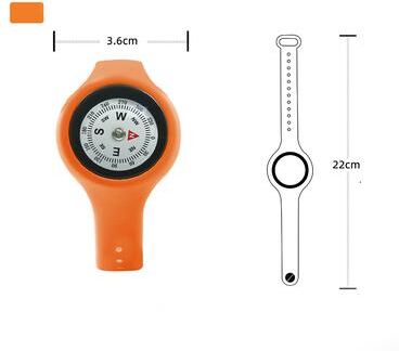 ModernMart Outdoor Wrist Compass Watch Survival Navigation Bracelet For Hiking Camping Travel a