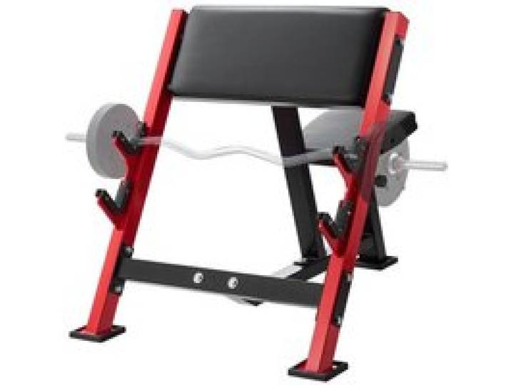 VEVOR Preacher Curl Bank Krafttrainingsbänke (Max. Belastung 300 kg), Fitnessgerät für das Heim-Fitnessstudio, isolierte Langhantelsstation Bizepsstation mit sitzendem Arm, verstellbare Hantelbank