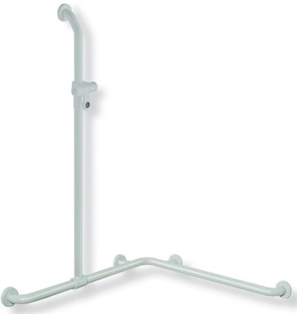 Hewi 801 barre de douche 801.35.9934074 762/762 x 1250 mm, vert pomme, anti-suicide
