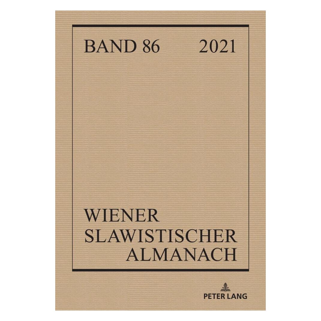 Peter Lang Wiener Slawistischer Almanach Band 86/2021 (Englisch, Softcover, Brigitte Obermayr) (56217849)