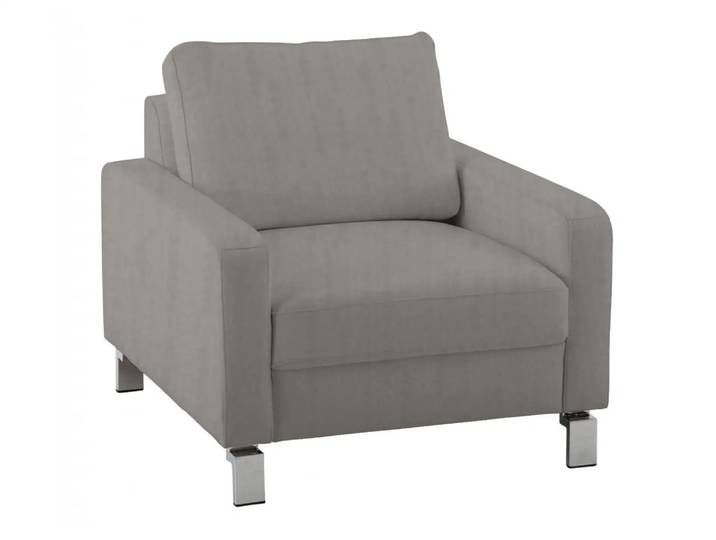 Sessel Interims Basic Candy / Farbe: Stone / Material: Stoff Basic