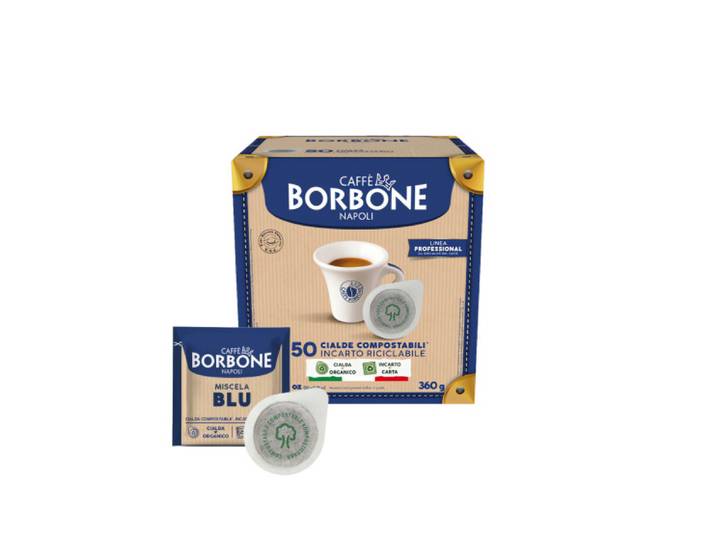 Caffè Borbone Miscela Blue Kaffeepads, 50 Stück.