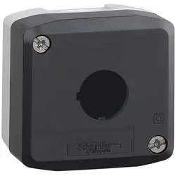 Schneider Electric XALD01CUST01 Leergehäuse XALD, 1 Bohrung, Kunststoff, kundenspezifisch via Konfigurator