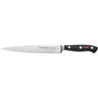 Premier Plus Tranchiermesser Wellenschliff, 21cm schwarz/silber