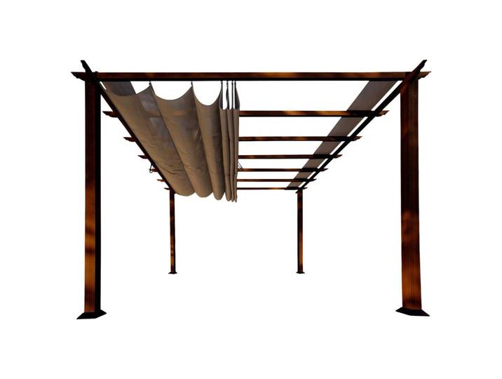 Pavillon Florida 350x235x350cm sturmfest, Gartenpavillon